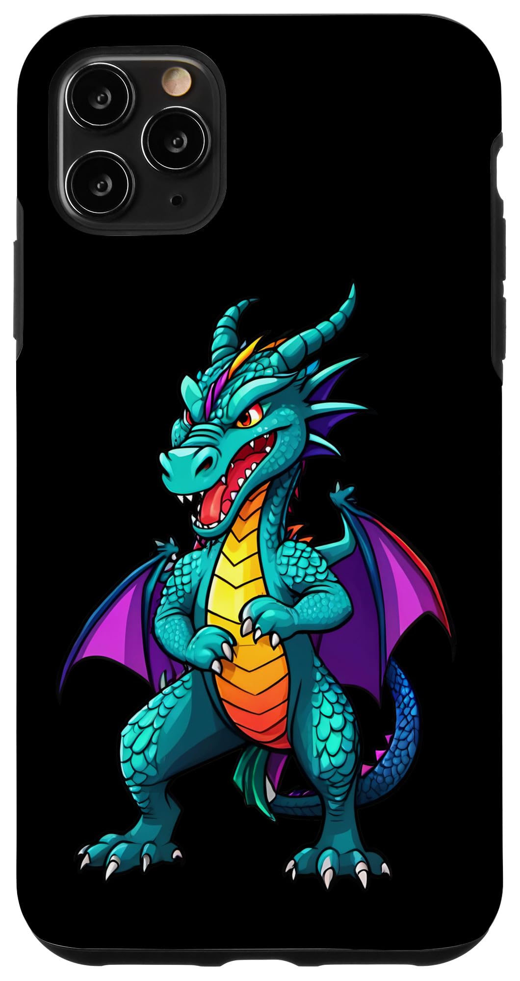 iPhone 11 Pro Max COLORFUL MYTHICAL DRAGON ART Case
