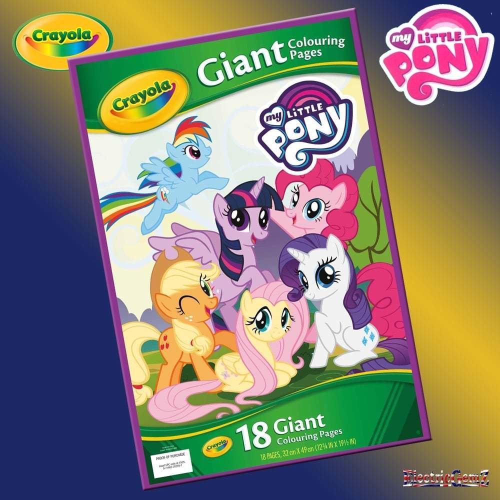 810 Top Crayola Giant Coloring Pages My Little Pony Pictures