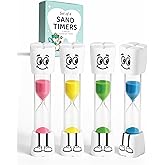 Jolly Otter Toothbrush Timer for Kids - 2 Minute Sand Timer for Brushing Teeth - Tooth Brush Time Sand Clock - Two Minute Hou