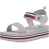 tommy hilfiger lilac mesh web sporty sandals