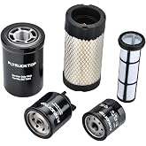 FLTRUCKTOP Maintenance Filter Kit | for Bobcat Mini Track Loader MT52 MT55 MT85 MT100 Replace 6687262 6687263 6677652 6671057 6667352