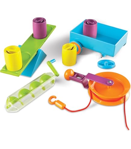Learning Resources Jumbo Archimedes Schroef 4-Stuk Set