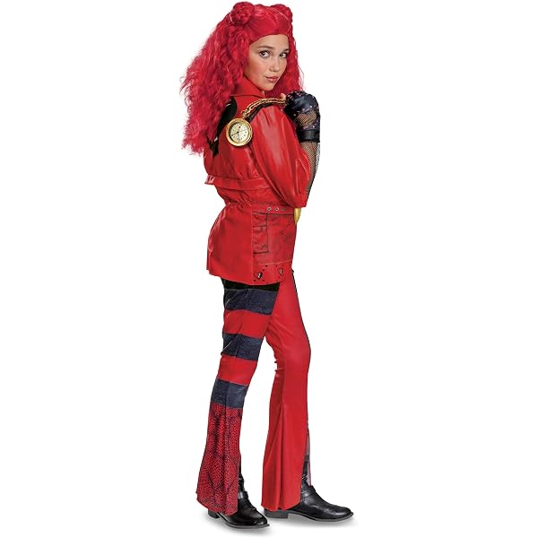 Amazon.com: Descendants Red Costume for Kids, Official Disney The Rise of Red  Costume Jumpsuit, Wig not Included, Child Size (4-6x) : Clothing, Shoes &  Jewelry