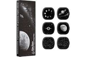 Ainael Galaxy Projector Disc – Ultra HD Projector Slide, Compatible with Ainael Galaxy Projectors and Model SKE-TKQ01 & BL-DQY02 Projectors – 6 Disc Set