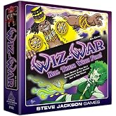 Steve Jackson Games Wiz-War, Strategy Board Game, Ages 10+, 2-6 Players | Wizards and Treasures for 2-6 players, Phil Foglio art on gameboards and counters will make this a cross-over favorite!
