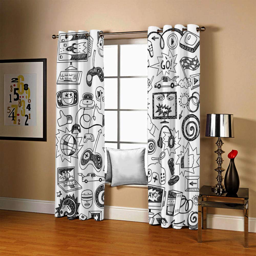 ojales cortina elegante