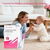 MOMMED Pregnancy Test 5 Pack 25 MIU 1 Minute Rapid HCG Tests view 8