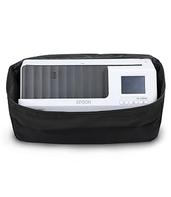Compact Document Scanner Carrying Case – Travel Bag for Fujitsu ScanSnap ix1300, Plustek, Epson and Brother Scanner use. Dust-Proof, Anti-Static, Dust Cover & Protector.