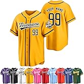 Custom Baseball Jersey Customized Team Shirt Personalized Name Number Logo Sports Uniform for Men Women Youth