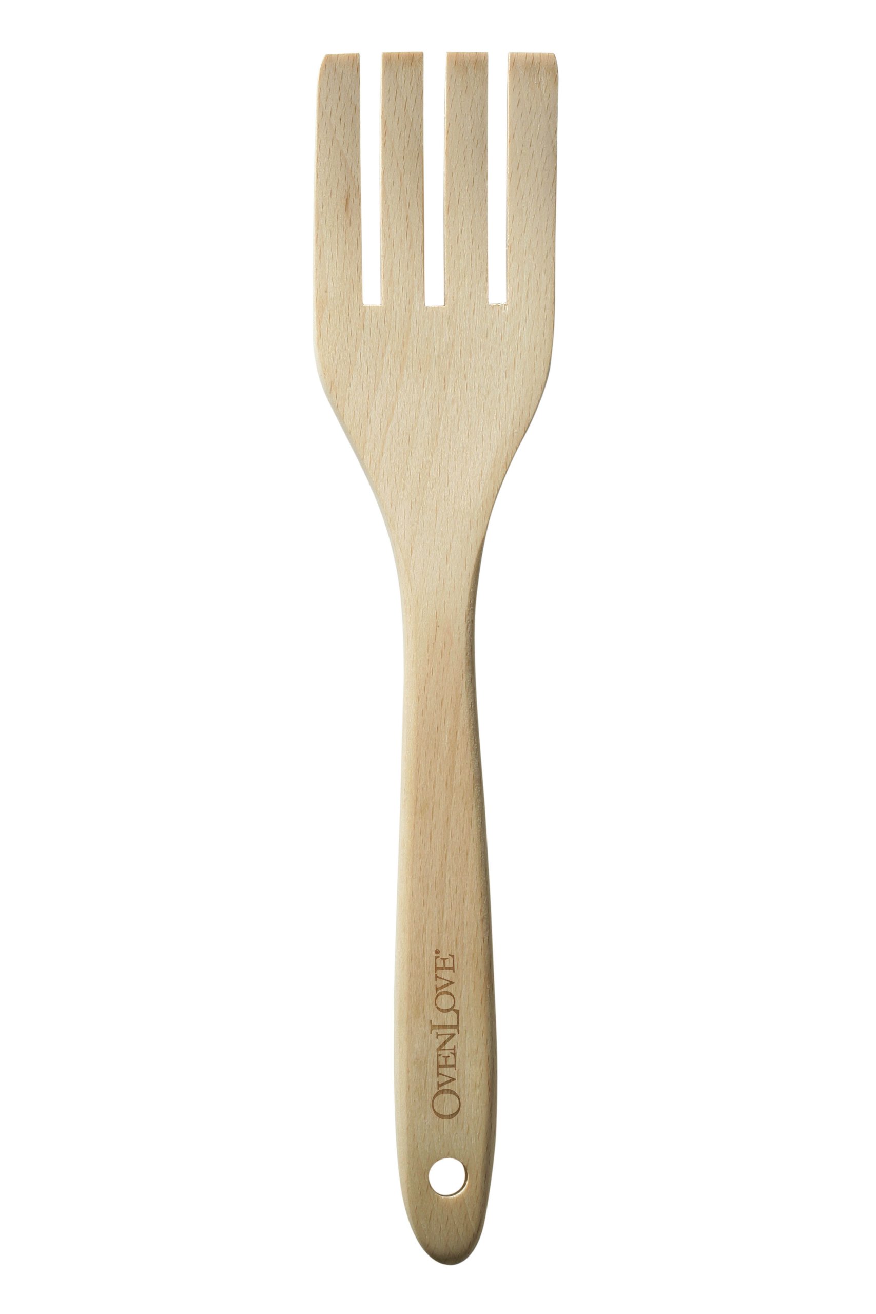 Premier Housewares OvenLove Solid Beachwood Fork, Wood