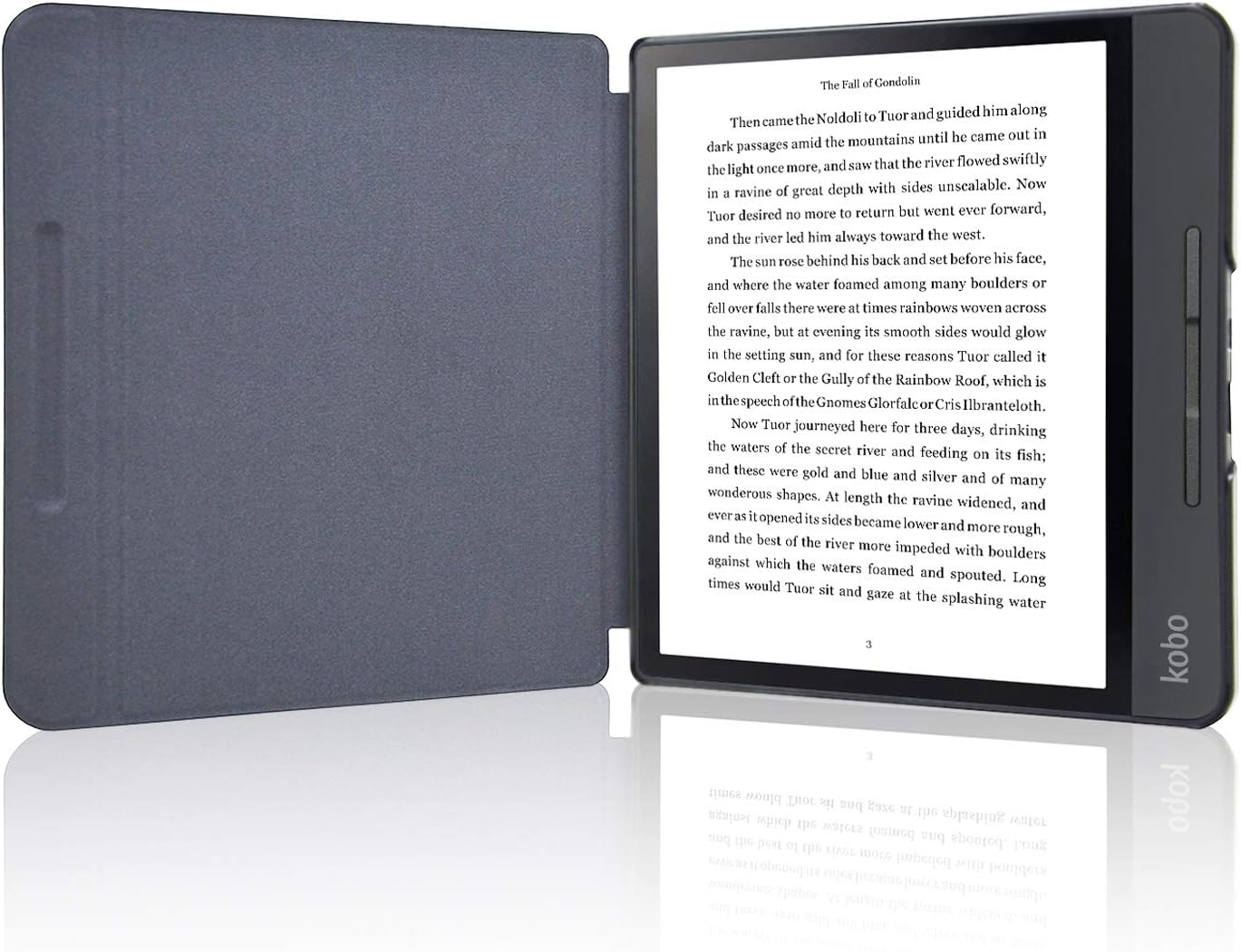 Kobo Libra H2O Case, ACcolor The Thinnest and Lightest Leather Smart