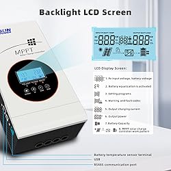 POWLAND 80A MPPT Solar Charge Controller