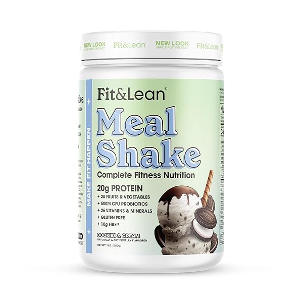 FIT & LEAN MEAL SHAKE, FAT BURNING MEAL...