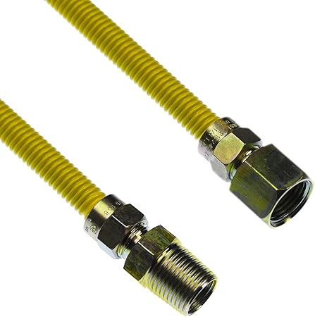 Lasco 10 1215 Flexible Coated Gas Appliance Supply Line 72 Inch