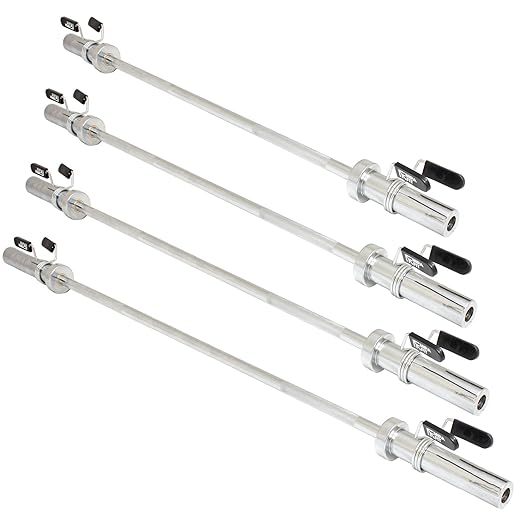 title=MiraFit- Bilanciere olimpico resistenti per sollevamento pesi- 50 mm (2”)-