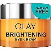 Olay Brightening Eye Cream, Vitamin C, Fragrance-Free, 0.5 oz