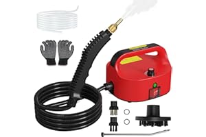 GOYAPPIN 2500W Handheld Steam Cleaner, High-Temperature Pressurized Steam Cleaner, Grout Steam Cleaner, High Heat Steamer for Cleaning Couch, Floor Tile, Bathroom, Microwave, Mattress Bed Bugs, Windows