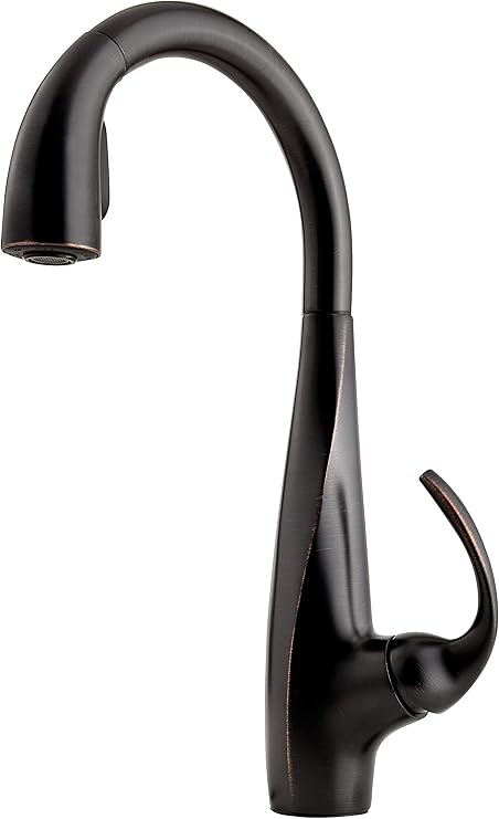 Pfister Lf 529 7any Avanti 1 Handle Pull Down Kitchen Faucet In