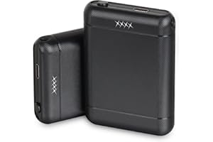 BIAL 1 Pair 7.4V 3000mAh 22.2Wh Lithium Batteries, Rechargeable Batteries for Heated Socks, Heated Gloves, Heated Insoles, Feet Warmers, Heated Scarf, Battery Pack with 3.5mm Female DC Jack