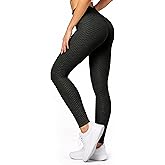 Conceited Scrunch Butt Leggings for Women - Anti Cellulite Textured - Tummy Control - Regular and Plus Size