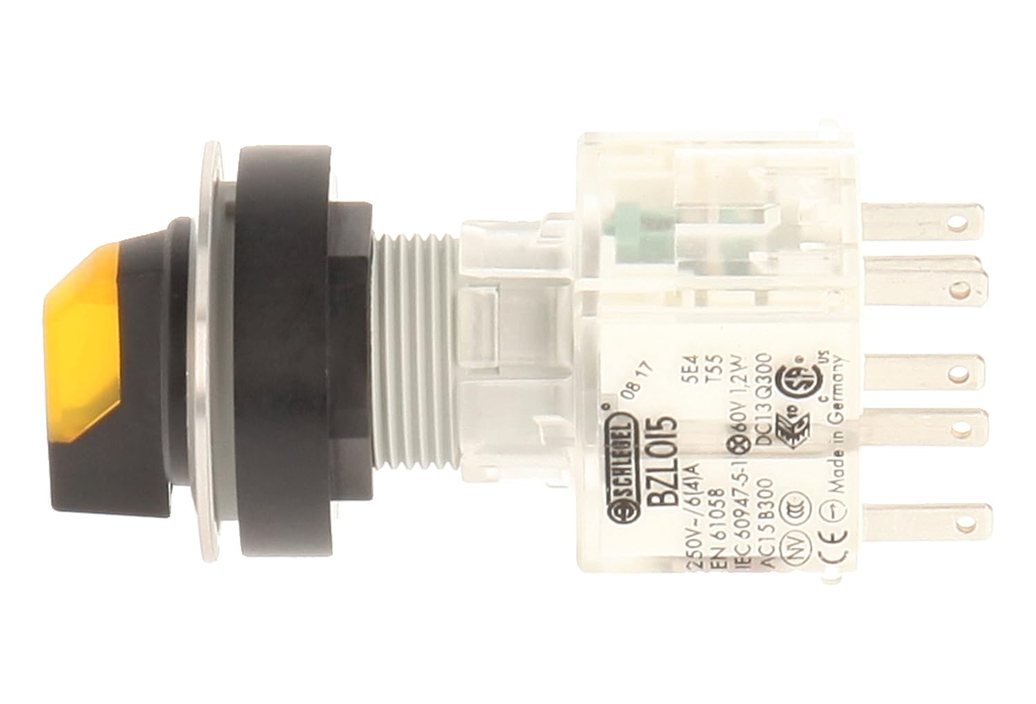 Club 23.001.371 Light Switch, Latching, Stainless Steel - Image 3