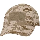 Rothco Tactical Operator Cap | Military Hat | Baseball Cap with Loop Field | Tactical Baseball Cap, Hook Loop Patch Panels, Adjustable Fit Patch Cap, One Size Fits Most Outdoor Wear