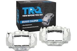 TRQ Front Brake Caliper Set Compatible with 2010-2022 Lexus GX460 2010-2015 Toyota 4Runner