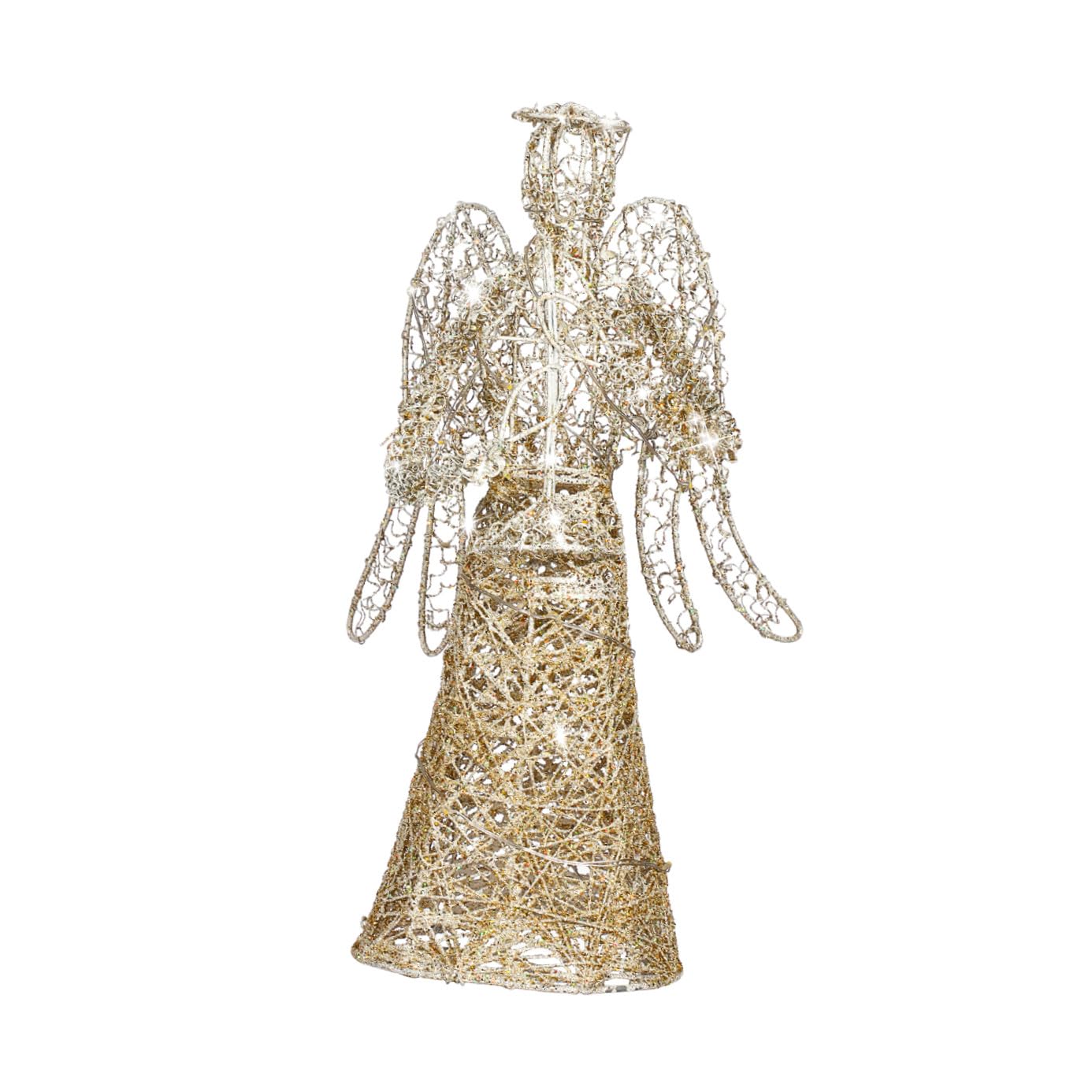 LED Angel Christmas Tree Topper 12" Led Christmas Treetop for Tree Ornaments Decoration Party Favors