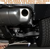 AUXHCYL 3 LED Telescopic Magnetic Pickup Tool with Light 17.3–57cm view 6