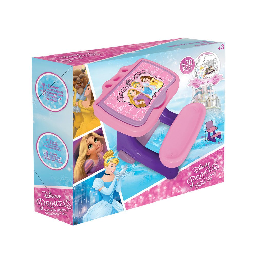 D Arp¨je Disney Princess CDIP001 Loisir créatif Bureau D activité avec Set de Coloriage Amazon Jeux et Jouets