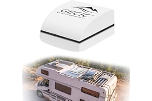 GECIC RV Camper Air Conditioner Cover Trailer AC Covers for RV Roof Unit, Compatible with Dometic FreshJet 3, ASA, TURBRO, Furrion RV Air Conditioner Winter Covers for Outside - RV A/C Cover for Roof