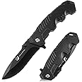 3BirdsHike 3.54“ Hunting, Outdoor, Folder,Pocket Knives, Portable Camping, Pocket knife, Small EDC with Pocket Clip for Men