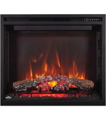 Napoleon Element-NEFB36H-BS Built-in Electric Fireplace, 36 Inch