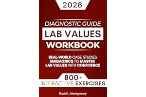 Lab Values Workbook: 800+ Interactive Exercises, Real-World Case Studies & Mnemonics to Master Lab Values with Confidence