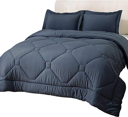 Amazon Com Bedsure Down Alternative Comforter Set King 102x90