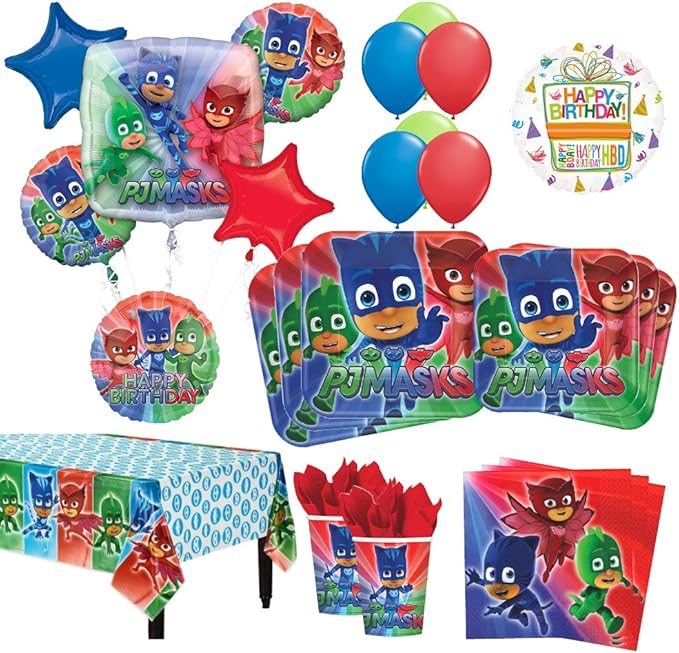 Mayflower Products PJ Masks Birthday Party
