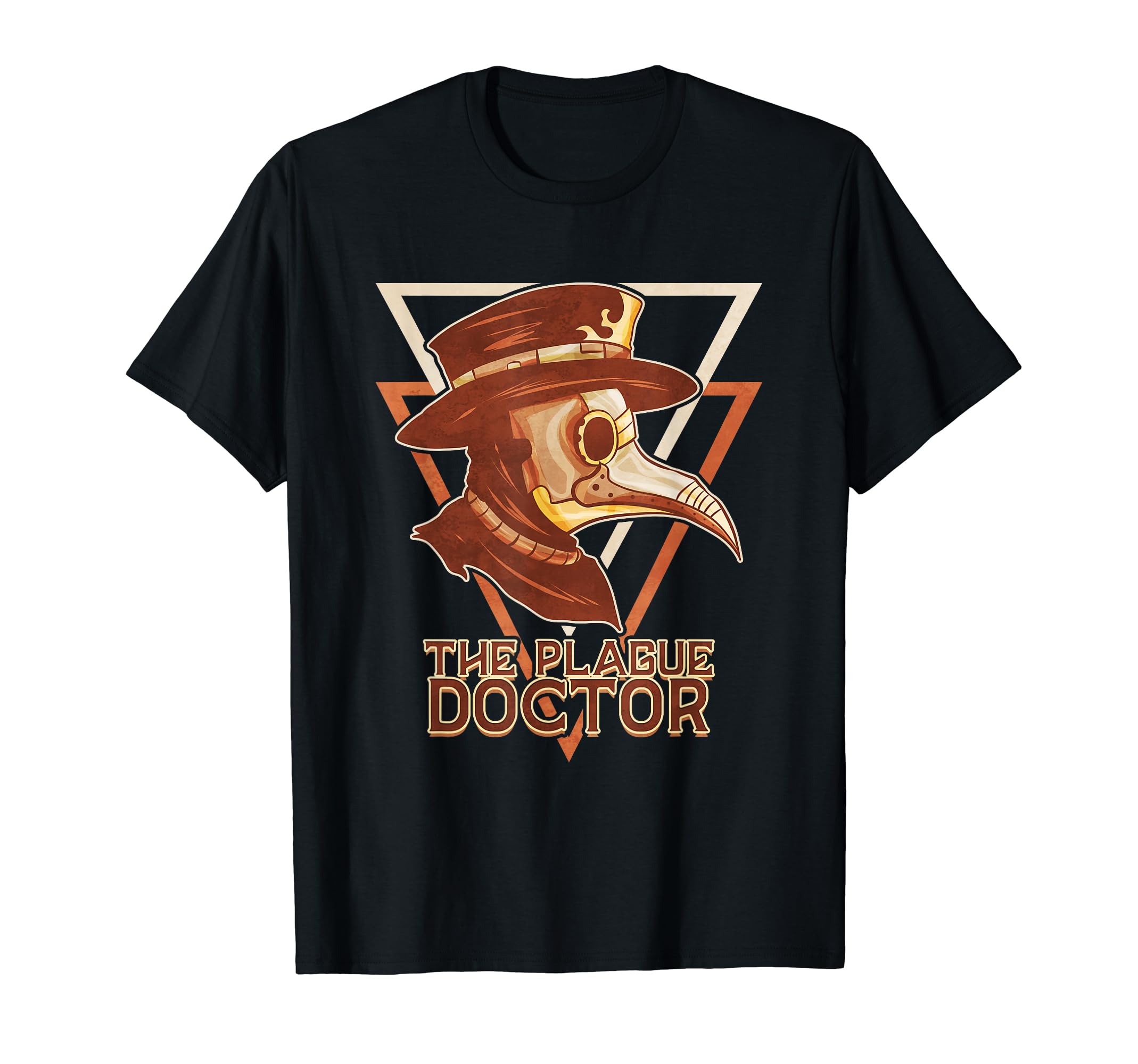 The Plague Doctor - Retro Vintage Steampunk Mask T-Shirt