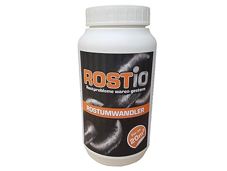 Rostio Rostumwandler & Grundierung | Hocheffektiver Rostkonverter 1 Liter