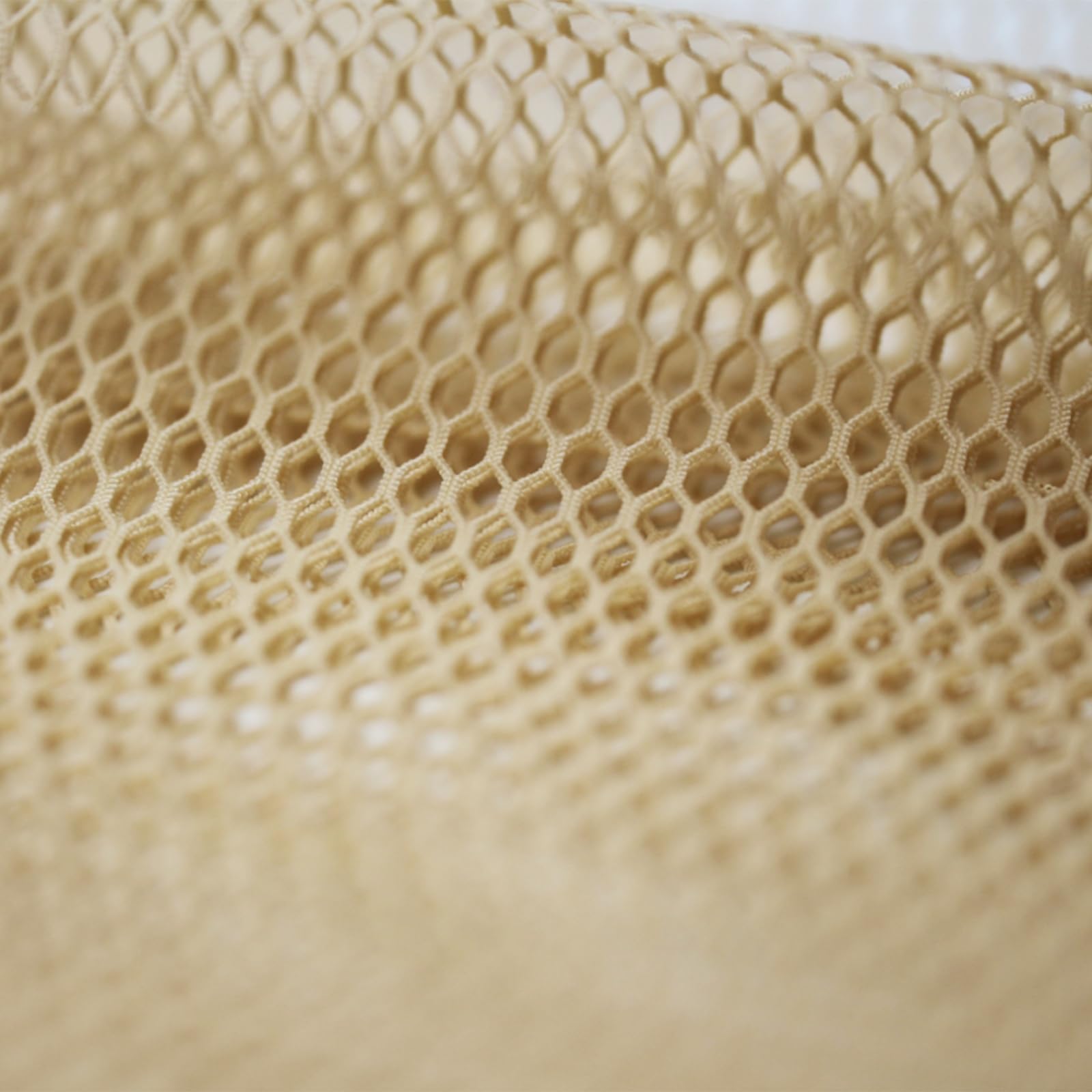 Photo 1 of 1 Yards lace net for wig making mesh hair extensions net Wig Accessories mesh fabric stretch fabric (SJ-41 Beige)