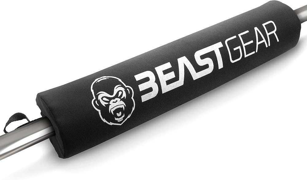 Beast Gear Barbell Pad Heavy Duty Cushion for Squat Hip Thrust