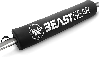 Beast Gear Barbell Pad Heavy Duty Cushion for Squat Hip Thrust