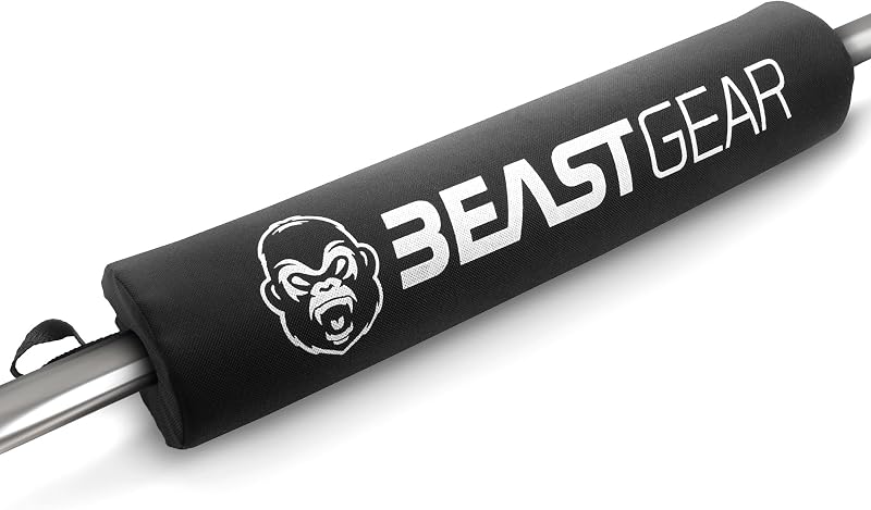 Beast Gear Barbell Pad Heavy Duty Cushion for Squat Hip Thrust