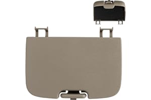 TQPONLY Overhead Console Sunglasses Holder Bin Door | Compatible with Ford Super Duty F250 F350 F450 F550 Truck | Replaces 2C3Z27811586BAA Roof Sunglass Storage Box Lid (Tan)