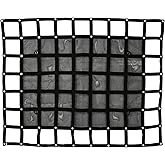 BIGREAT Heavy Duty 57" x 72" Truck Bed Cargo Net with Adjustable Cam Buckles & S-Hooks & Cross Strap,4.75' x 6' Cargo Net with 1500LBS Capacity for Pickup Truck Bed Trailer SUV Jeeps