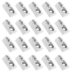 SING F LTD 100PCS 3030 Series M6 T Slot Nuts