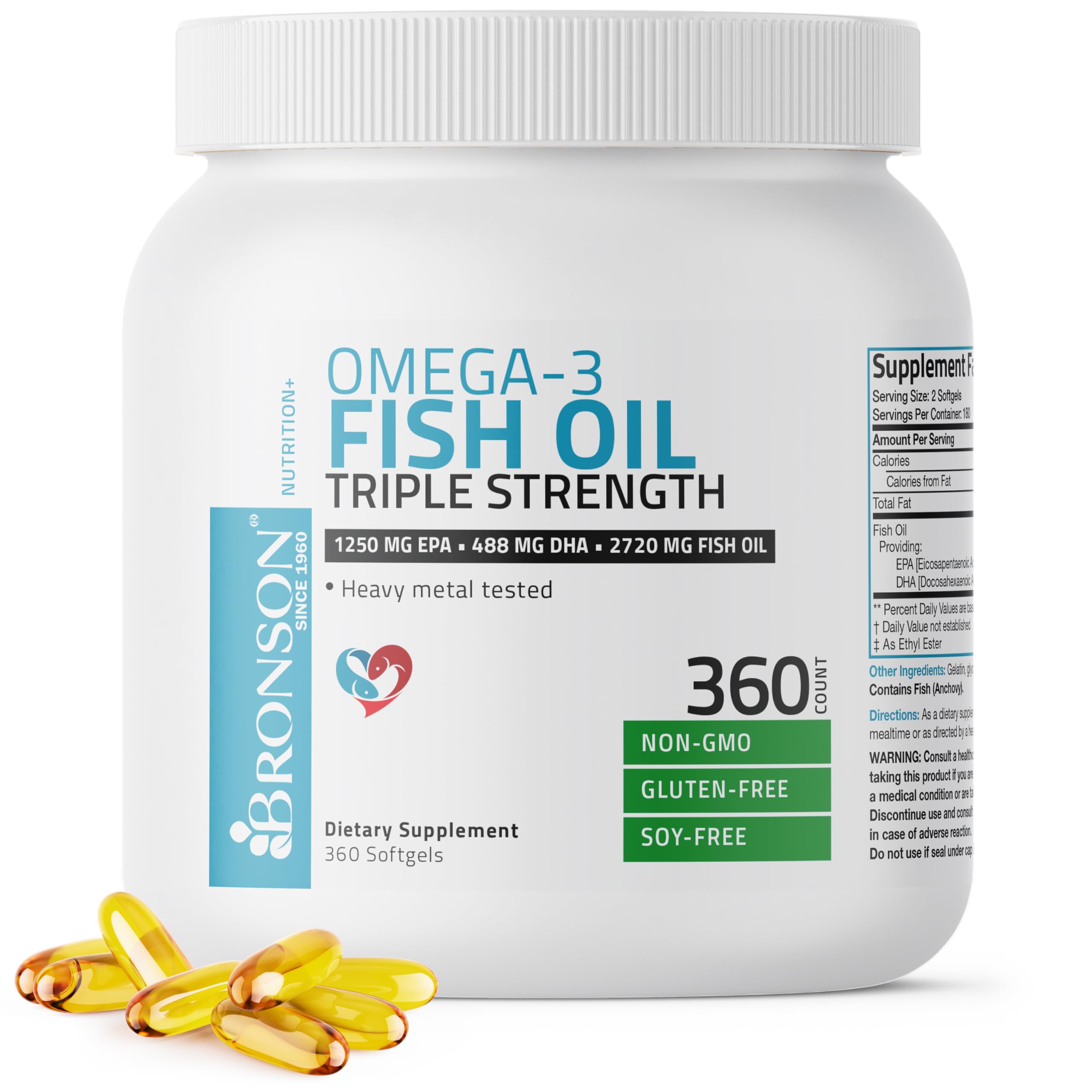 Omega-3 Fish Oil Triple Strength