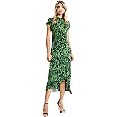 Donna Morgan Womens Asymmetrical O-Ring Dress