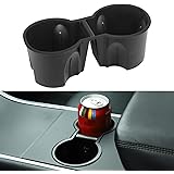 Motrobe Tesla Model Y Tesla Model 3 Center Console Cup Holder Inserts 2016-2020 Model 3 Model Y NOT FIT 2021 Model 3