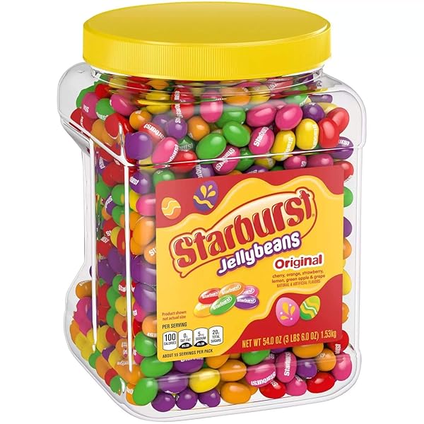 STARBURST JELLY BEANS ORIGINAL FRUIT FLAVORS PANTRY-SIZE, 54 OUNCE