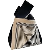 OATSBAS Wrist Handbag for Women Wristlet Handbag Sleeve Knot Pouch Portable Purse Tote Gift Bag